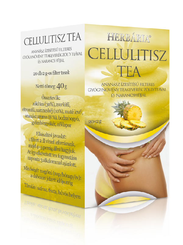 Cellulitisz tea - ananász ízesítésű filteres 