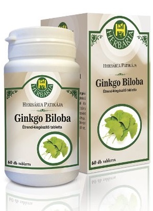 Herbária Ginkgo Biloba tabletta 60db