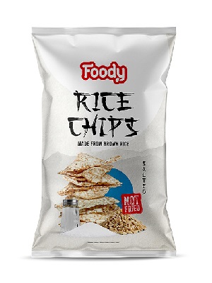 FOODY RICE CHIPS sós ízesítéssel (55 g)