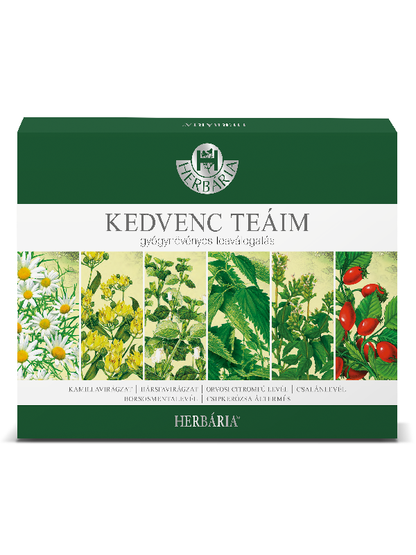 Herbária Kedvenc teáim gyógynövényes teaválogatás 30 filter/ doboz