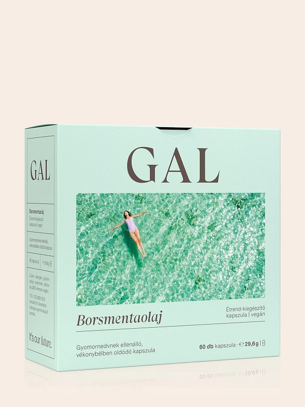 GAL Borsmentaolaj, 100 mg x 60 kapszula 