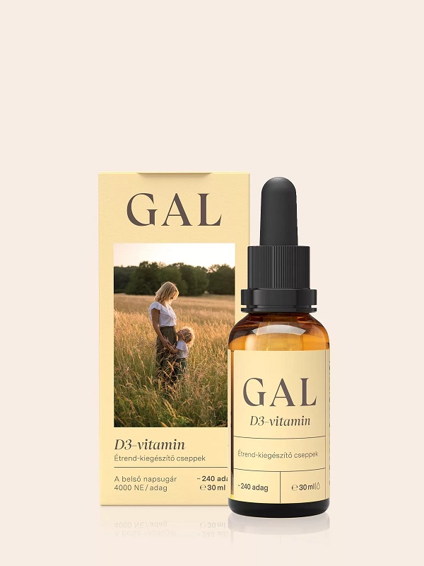 Gal D3 folyékony vitamin 30ml