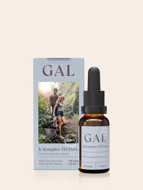 GAL K komplex -D3  forte folyékony vitamin 20ml