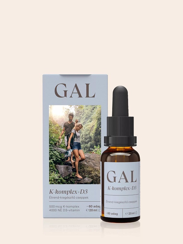 GAL k komplex +d3 folyékony vitamin 20 ml